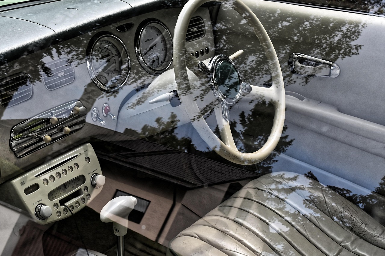 Nissan figaro, car interior, vehicle — Reasons For Changing From The Old License Plate