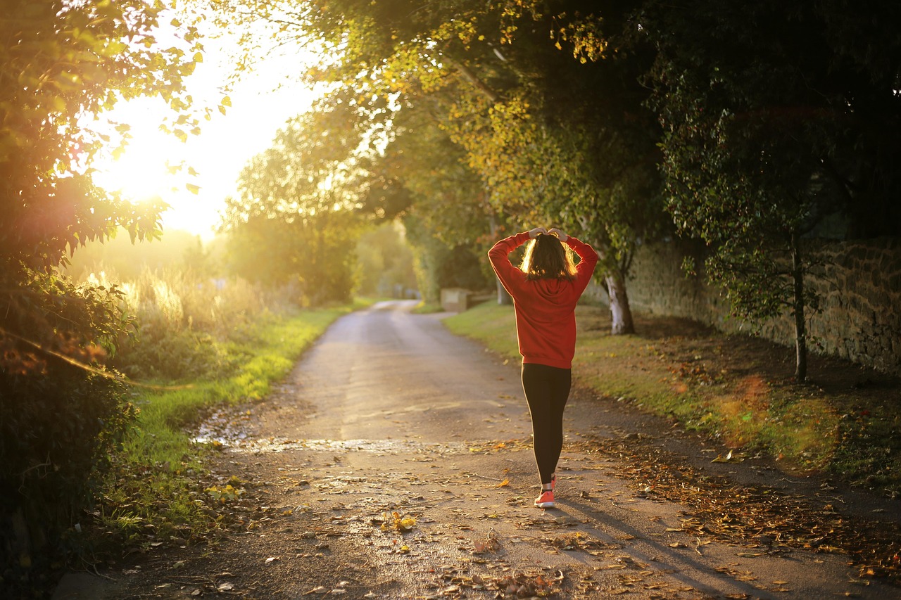 Walking, fitness, girl — Steps before Deciding on your Medicare supplement plans